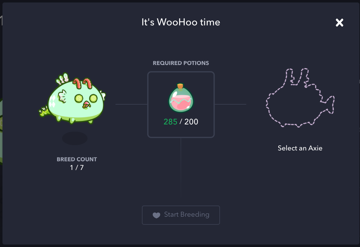 The Process of Breeding, Raising, and Building SLP in Axie Infinity